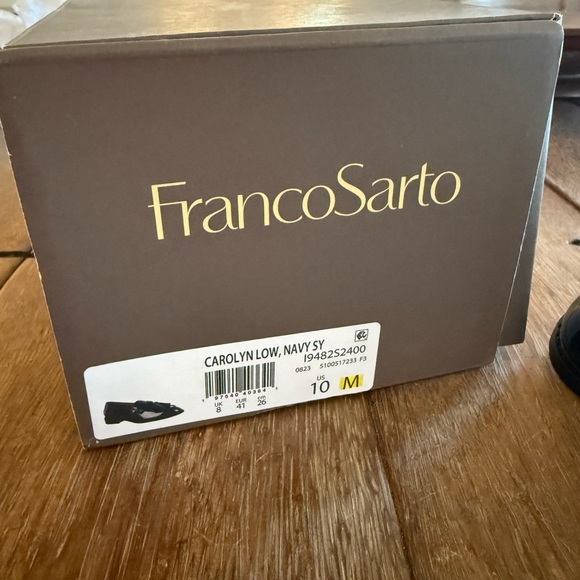 Brand New Franco Sarto Navy Patent Tassel Loafers – Women’s Size 10 - Picture 2 of 5